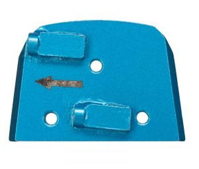 Slim Fit - 2 Half Round PCDs with 20x10 Segments Syntec Diamond Tools