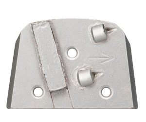 Slim Fit - 2 x 1/4 Round PCDs with Stabilizer Segment Syntec Diamond Tools