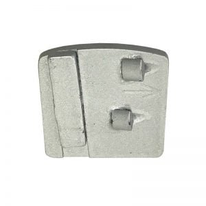 SM - 2x 1/4 Round PCDs with Stabilizer Segment Syntec Diamond Tools