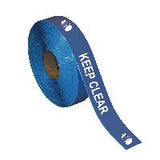 Floor Marking Tapes with Repeat Messaging - 2" x 100'
