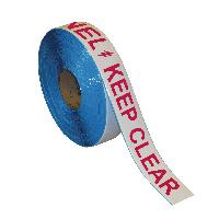 Floor Marking Tapes with Repeat Messaging - 2" x 100'