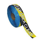 Floor Marking Tapes with Repeat Messaging - 2" x 100'