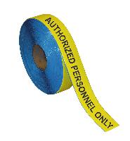 Floor Marking Tapes with Repeat Messaging - 2" x 100'