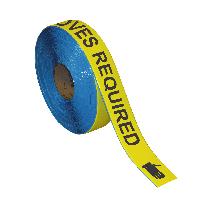 Floor Marking Tapes with Repeat Messaging - 2" x 100'