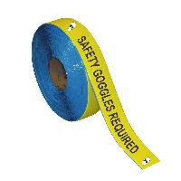 Floor Marking Tapes with Repeat Messaging - 2" x 100'