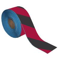 Floor Marking Tapes - 3" x 100' IN-50-184 Lyle Signs Black/Red Hazard Stripe