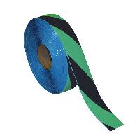 Floor Marking Tapes - 3" x 100' IN-50-186 Lyle Signs Black/Green Hazard Stripe