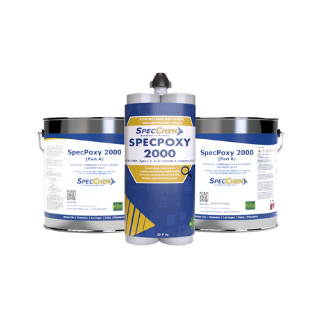 Specpoxy 2000 Astm 881 Compliant Hi-Mod, Medium Viscosity Epoxy SpecChem