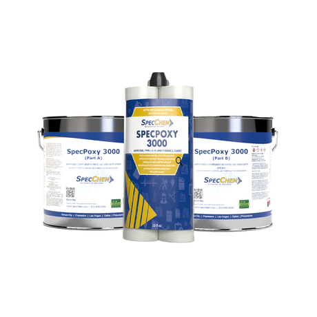 Specpoxy 3000 Astm 881 Compliant Hi-Mod, Gel Viscosity Epoxy SpecChem