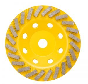 Spiral Cup Wheels - Yellow Series Syntec Diamond Tools