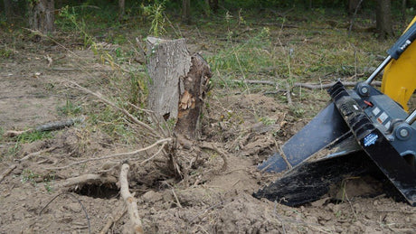 Stump Buckets – Severe & Extreme Duty Blue Diamond Attachments