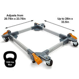 Super Duty All-Swivel Universal Mobile Base PM-3550 Bora