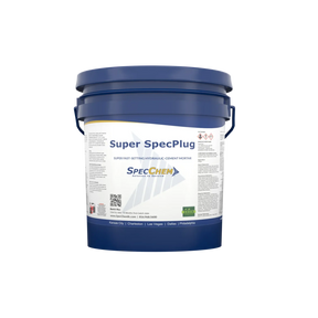 Super SpecPlug Fast-Setting Hydraulic-Cement Mortar (Pack of 6) SpecChem