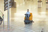 Swingo 4000 Battery-Powered Ride-On Scrubber Drier Taski