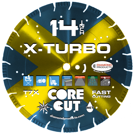 X-Turbo Blades Diamond Products