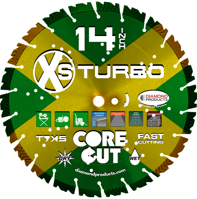 XS-Turbo Blade Diamond Products