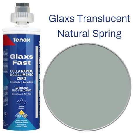 Tenax Glaxs Cartridge Glue - Pack of 2 1RGLAXSCNATURALSPRIN Tenax Natural Spring