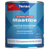 Tenax Polyester Resin Stone Glue - Transparent TIXOEXTRASPCT1GL Tenax Knifegrade Gallon