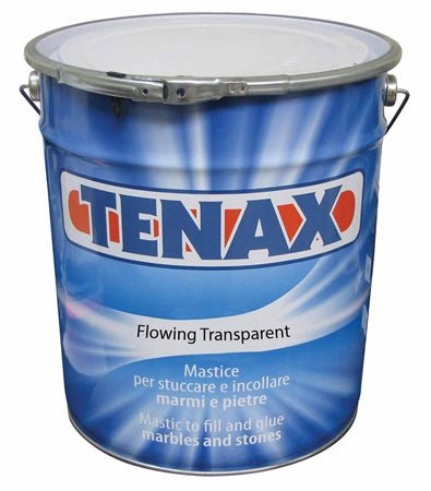 Tenax Polyester Resin Stone Glue - Transparent FLOW17KG Tenax Flowing 5 Gallon