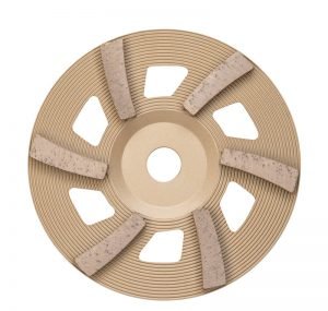 Tornado Cup Wheels - Tornado Flat Cup - Premium Soft - 7” Diameter Syntec Diamond Tools