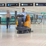 Swingo 4000 Battery-Powered Ride-On Scrubber Drier Taski