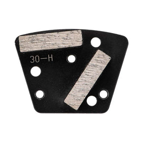 Trapezoid Bolt On - Double Bar Segments - Extremely Hard Bond Syntec Diamond Tools