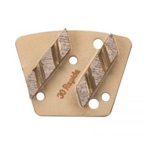 TRAPEZOID BOLT ON – DOUBLE RAPIDA CAP CUTTER SEGMENTS Syntec Diamond Tools