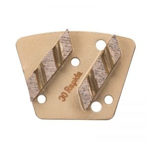 TRAPEZOID BOLT ON – DOUBLE RAPIDA CAP CUTTER SEGMENTS Syntec Diamond Tools