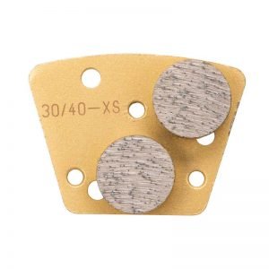 Trapezoid Bolt On - Double Round Segments - Extremely Soft Bond Syntec Diamond Tools