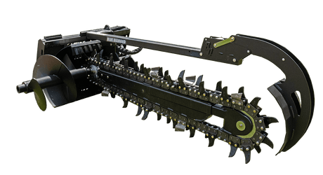 Trencher - High Flow 131300-HF Blue Diamond Attachments 60” Depth - 6” Combo