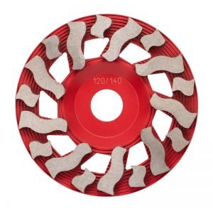 TWISTER / TORNADO CUP WHEELS - NON THREADED Syntec Diamond Tools