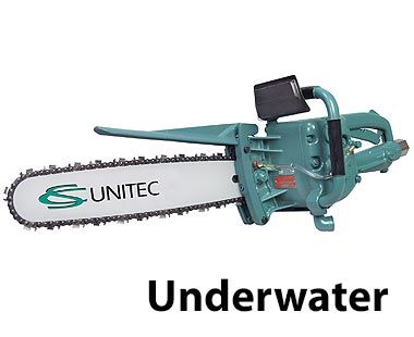 Underwater Pneumatic Chainsaw 4 HP - CS Unitec