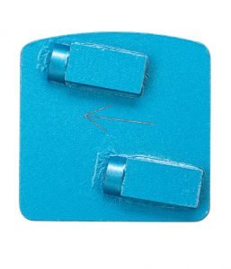 Uni Lock - 2 Half Round PCDs with 20x10 Segments Syntec Diamond Tools