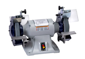 8" 3/4HP 115/230V grinder w/dust collection Palmgren