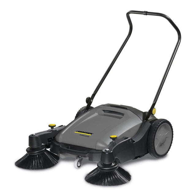 Walk-Behind Floor Outdoor Push Sweeper 1.517-131.0 Karcher 28" Sweeper with Dual Brushes