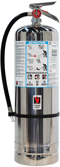 SF-PW250 2.4 Gal. (9L) Water Portable Fire Extinguisher