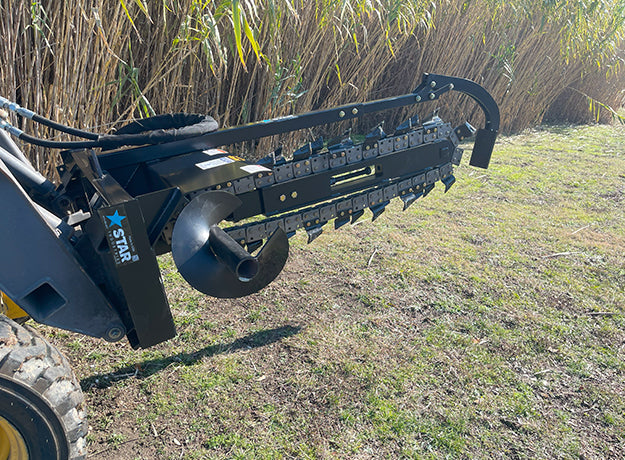 Skid-Steer Trencher Star Industries