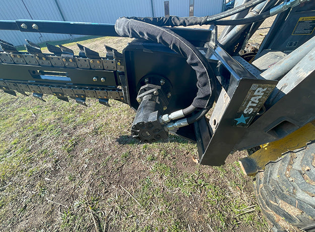 Skid-Steer Trencher Star Industries