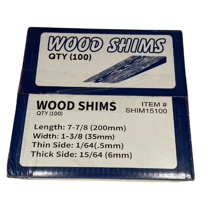 Wood Shims - Diamond Tool Store