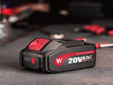 WorCraft 20V Battery USB Adapter & LED Work Light Kit with 2.0Ah Battery Options & Charger Worcraft USA