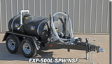 Wylie Express Water Wagon - 550 Gallon EXP-550L-SPW-NSF Wylie Surge Brakes with Potable Water - NSF Complaint
