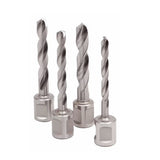 FEIN Slugger HSS 1/4 in, 5/16 in, 3/8 in, 7/16 in Twist Drill Set - 2 in Depth of Cut - 3/4 in Straight Shank FEIN