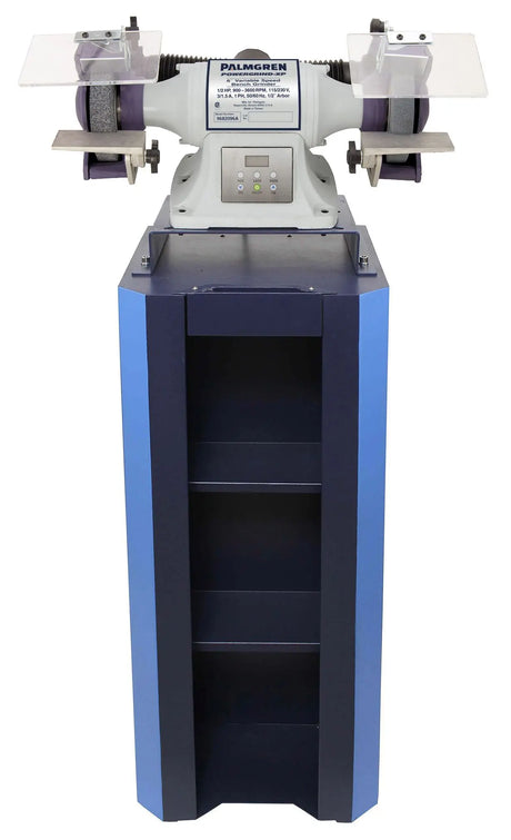 6" VS Bench Grinder & Dust Collector Stand Combo Palmgren