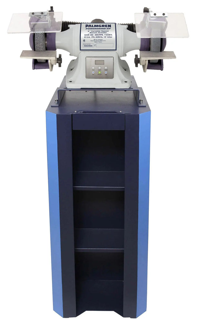6" VS Bench Grinder & Dust Collector Stand Combo Palmgren