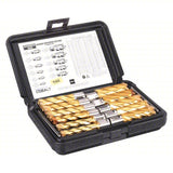 FEIN Slugger 11-Piece Cutter Set 7/16 in to 1-1/16 in - 3/4 in Straight Shank 63134999028 FEIN Cobalt TiN Coated 2 in