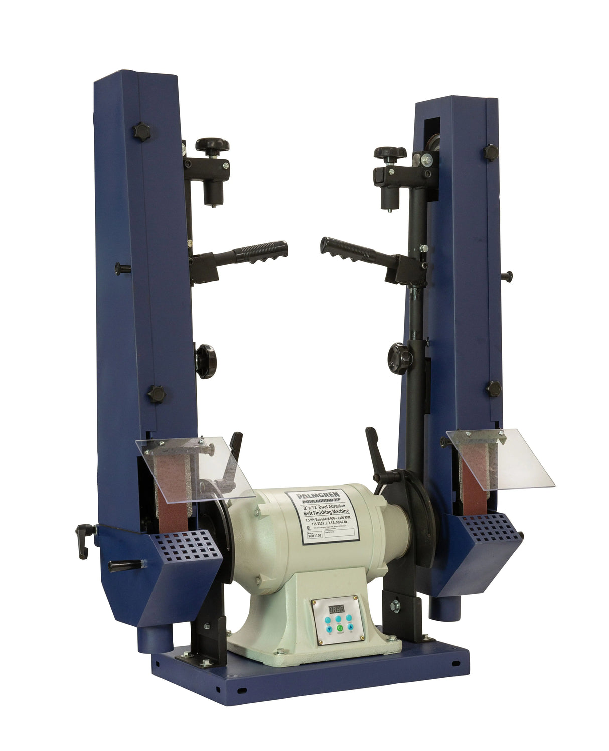 2" X 72" Dual Belt Grinder Palmgren