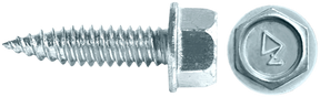 ZIP ULTRA SHARP POINT SCREWS - UNSLOTTED HEX WASHER HEAD (ZINC) Daggerz