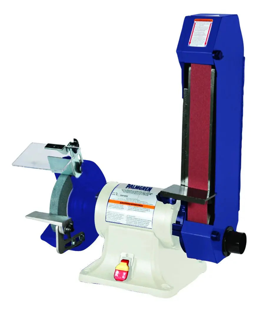 8" Bench Grinder W/ 2" X 48" Belt Combo Palmgren