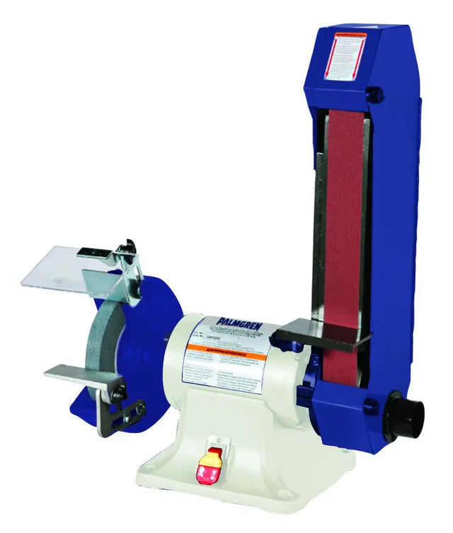 8" Bench Grinder W/ 2" X 48" Belt Combo Palmgren