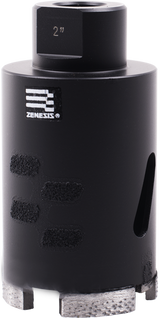 Zenesis Black Core Bit ZDGUL051B3 Diamond Tool Store 2"